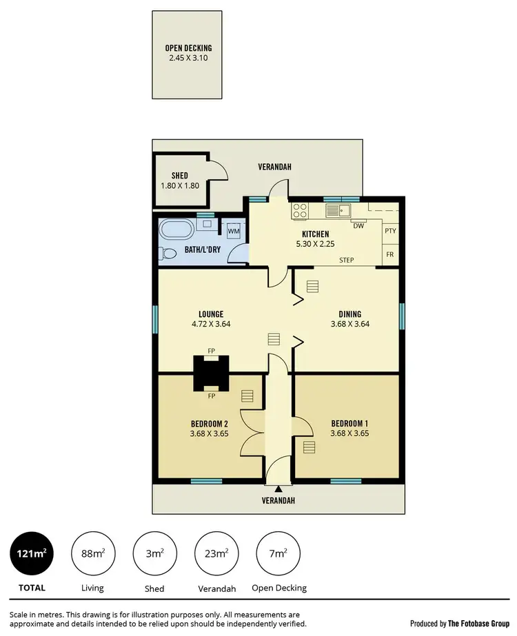 Floorplan of Homely house listing, 20 Mary Street, Glenelg North SA 5045