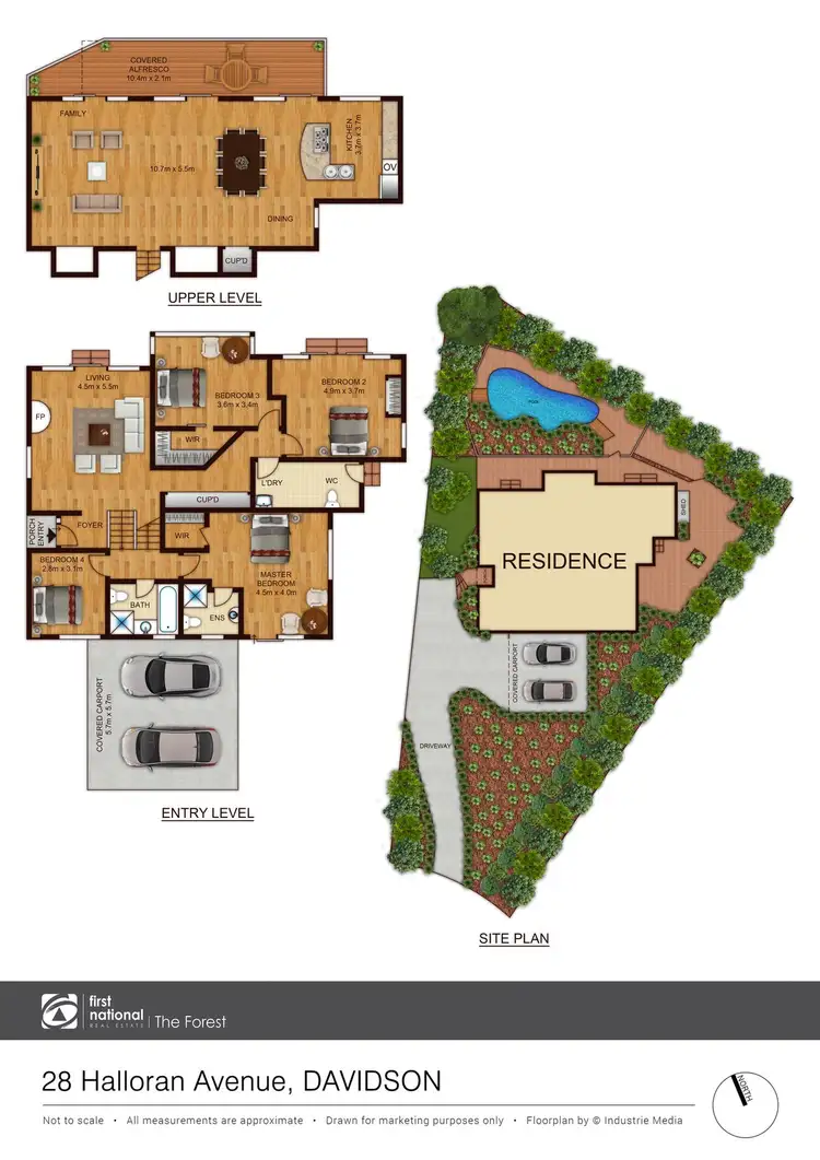 Floorplan of Homely house listing, 28 Halloran Avenue, Davidson NSW 2085