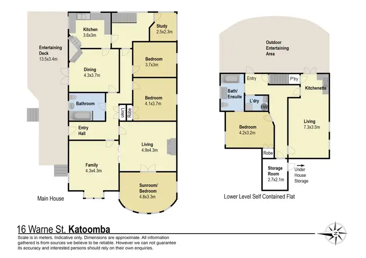 Floorplan of Homely house listing, 16 Warne Street, Katoomba NSW 2780