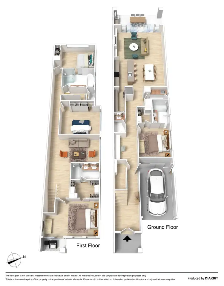 Floorplan of Homely house listing, 23a Gilbertson Street, Essendon VIC 3040
