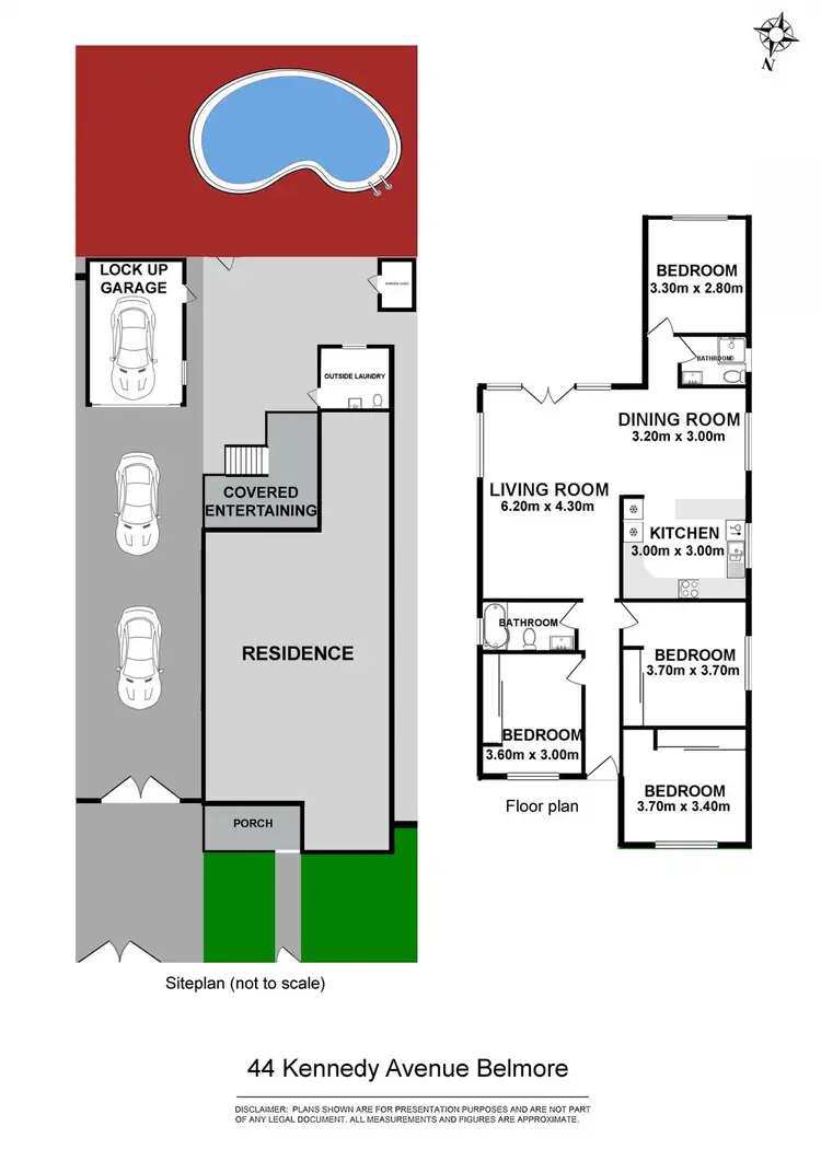 Floorplan of Homely house listing, 44 Kennedy Avenue, Belmore NSW 2192