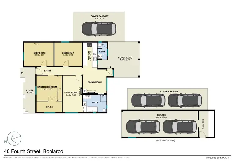 Floorplan of Homely house listing, 40 Fourth Street, Boolaroo NSW 2284