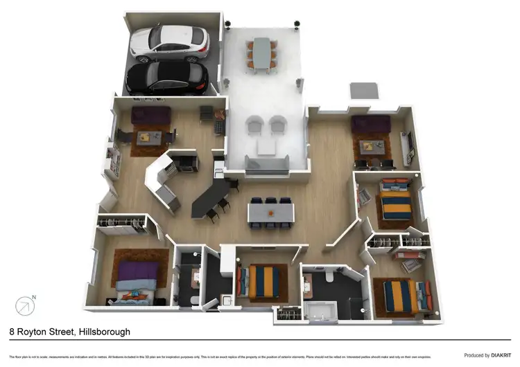 Floorplan of Homely house listing, 8 Royton Street, Hillsborough NSW 2290