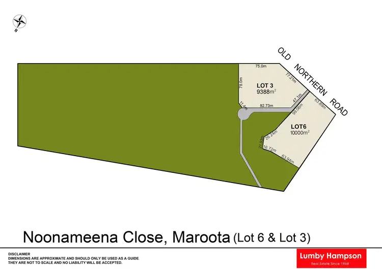 Floorplan of Homely land listing, 1 Noonameena Close, Maroota NSW 2756