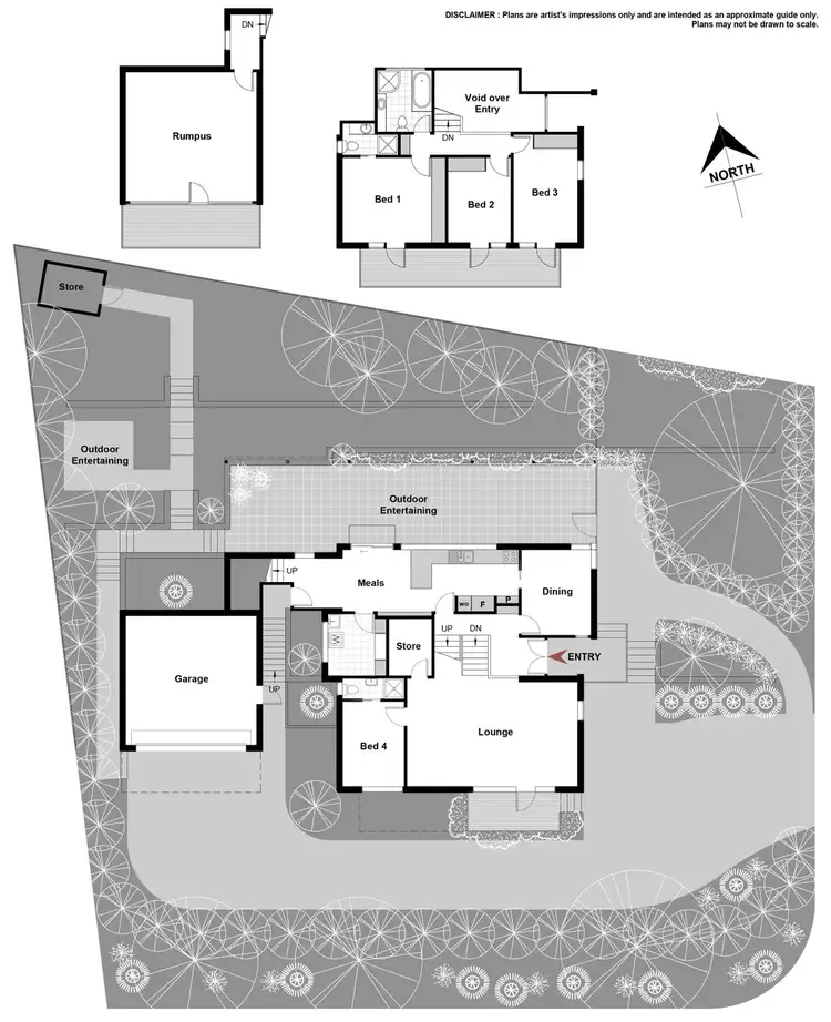 Floorplan of Homely house listing, 84 Banambila Street, Aranda ACT 2614