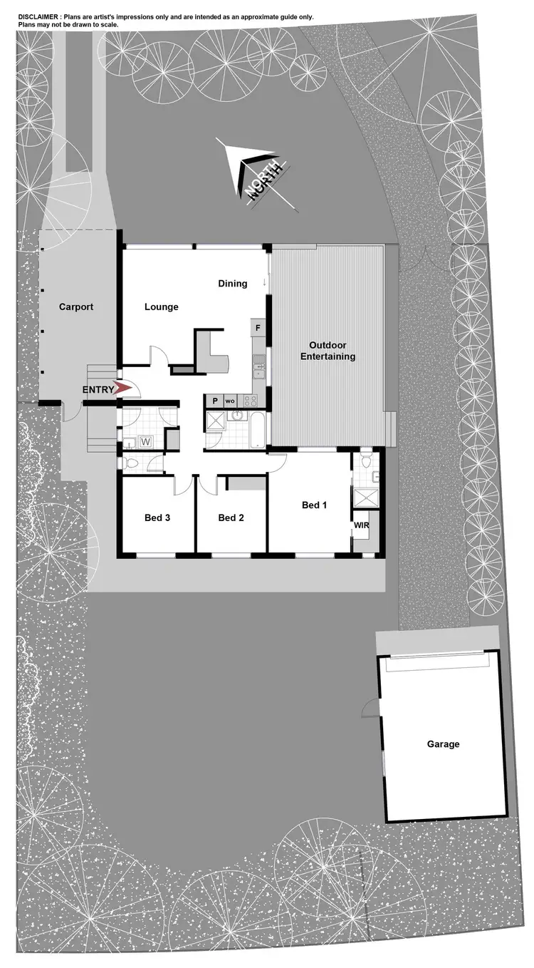 Floorplan of Homely house listing, 9 Cloncurry Street, Kaleen ACT 2617