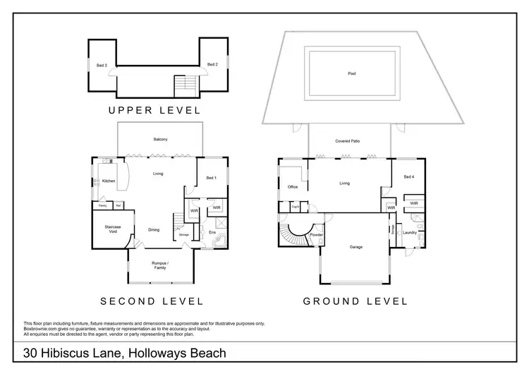 Floorplan of Homely house listing, 30 Hibiscus Lane, Holloways Beach QLD 4878