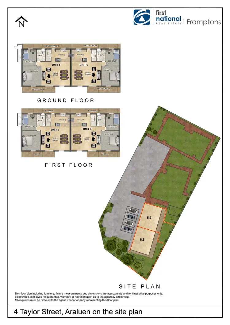 Floorplan of Homely unit listing, 5/4 Taylor Street, Araluen NT 870