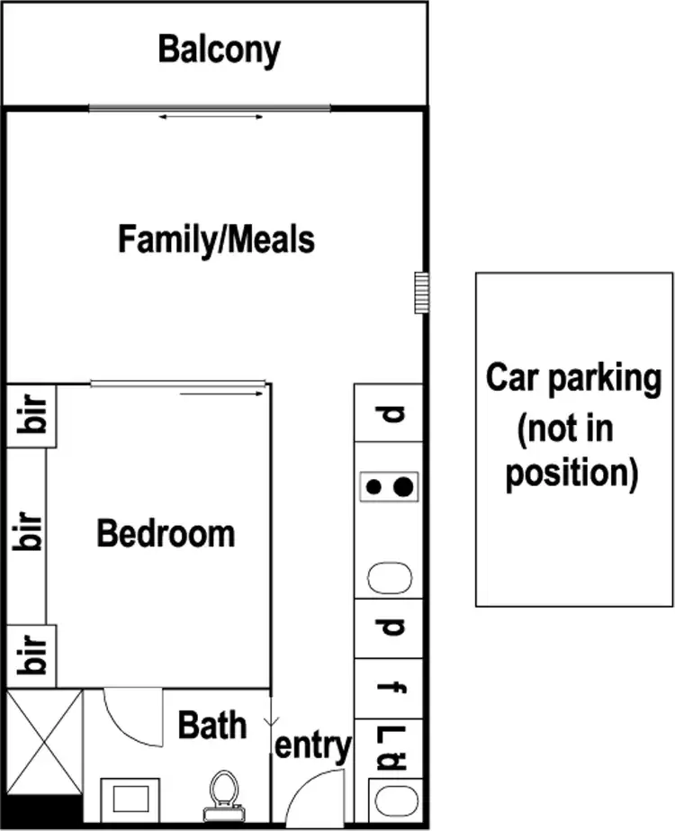 Floorplan of Homely apartment listing, 202/19 Hall Street, Moonee Ponds VIC 3039