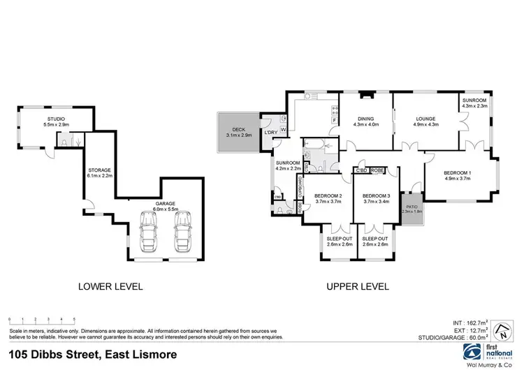 Floorplan of Homely house listing, 105 Dibbs Street, East Lismore NSW 2480