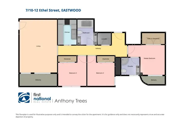 Floorplan of Homely unit listing, 7/10-12 Ethel Street, Eastwood NSW 2122