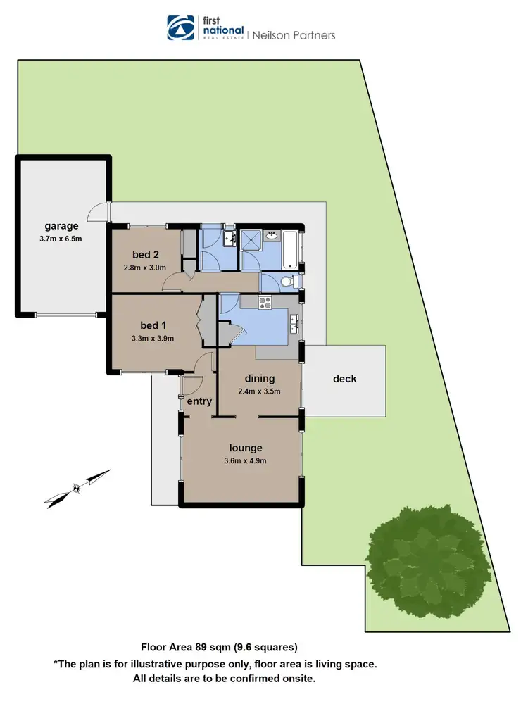 Floorplan of Homely unit listing, 5/7-9 Beaconsfield Ave, Beaconsfield VIC 3807