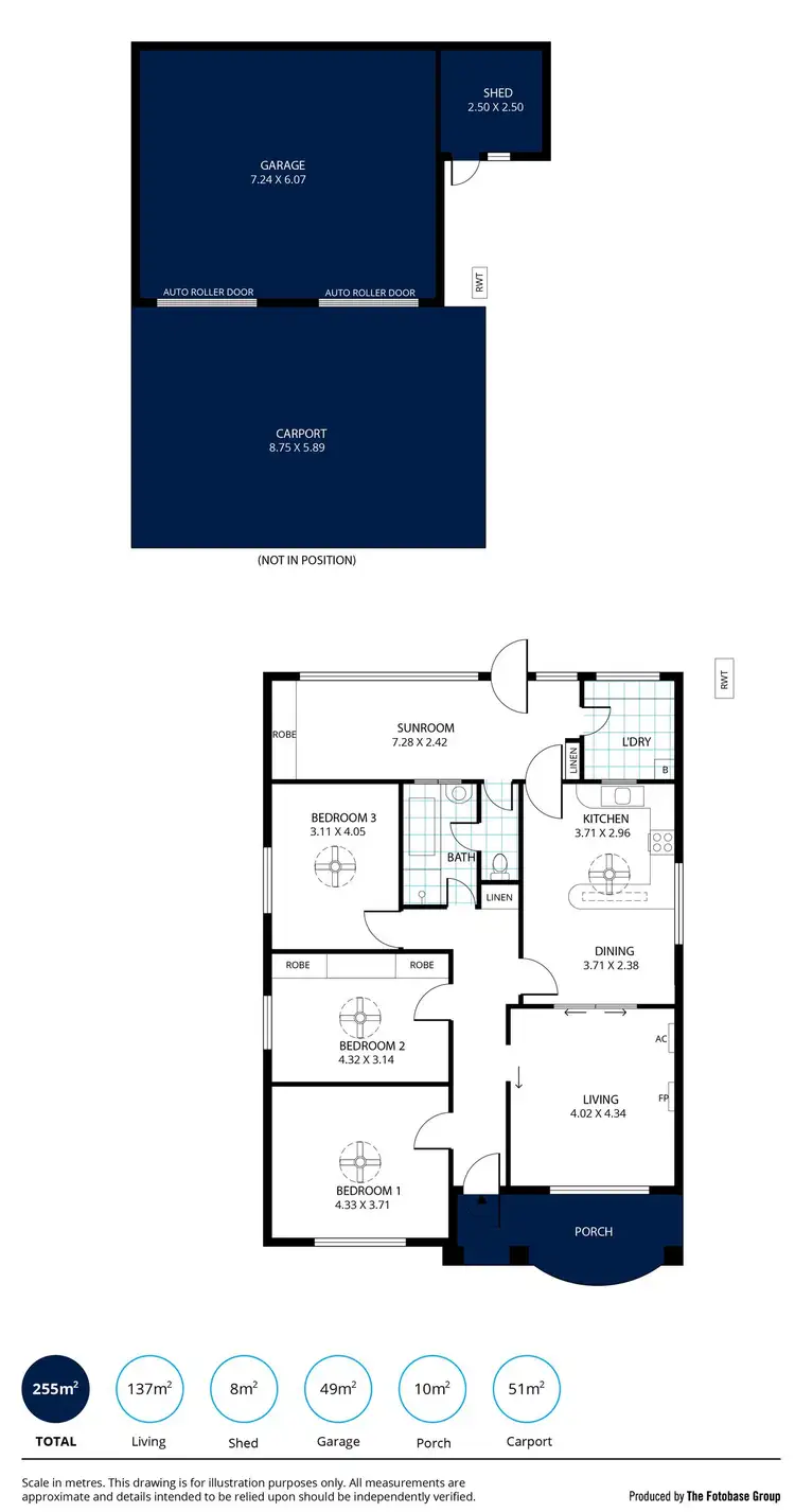 Floorplan of Homely house listing, 38 Paqualin Street, Hendon SA 5014