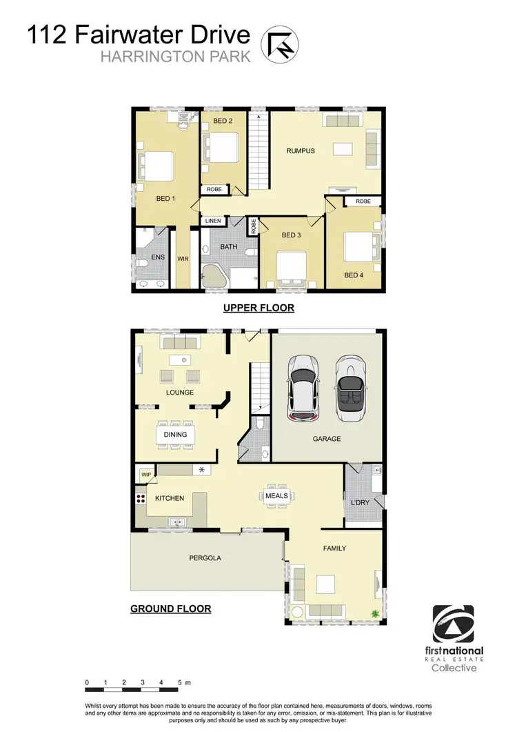 Floorplan of Homely house listing, 112 Fairwater Drive, Harrington Park NSW 2567