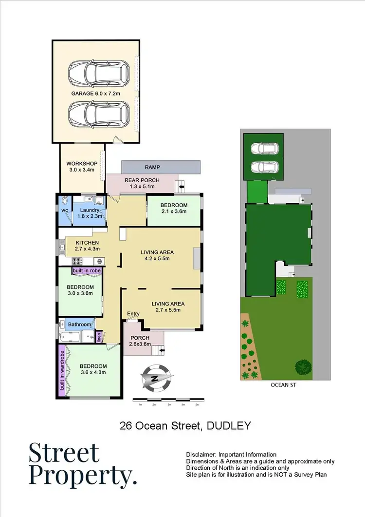 Floorplan of Homely house listing, 26 Ocean Street, Dudley NSW 2290