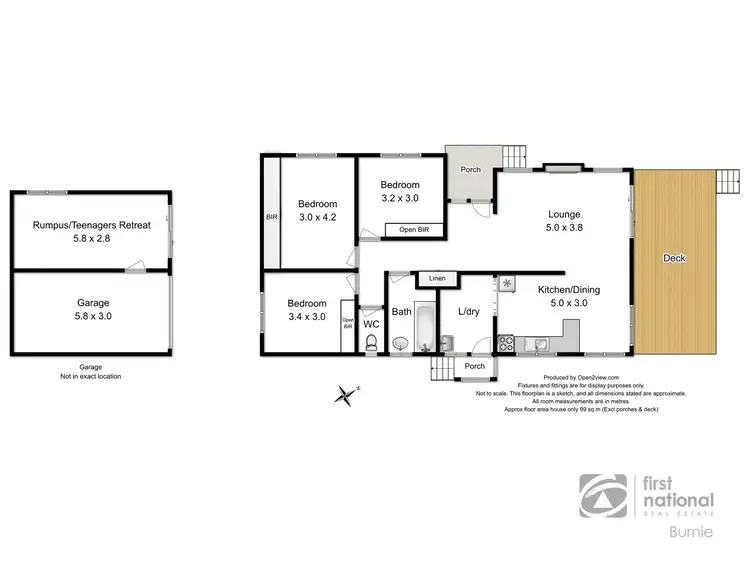 Floorplan of Homely house listing, 4 Orana Court, West Ulverstone TAS 7315