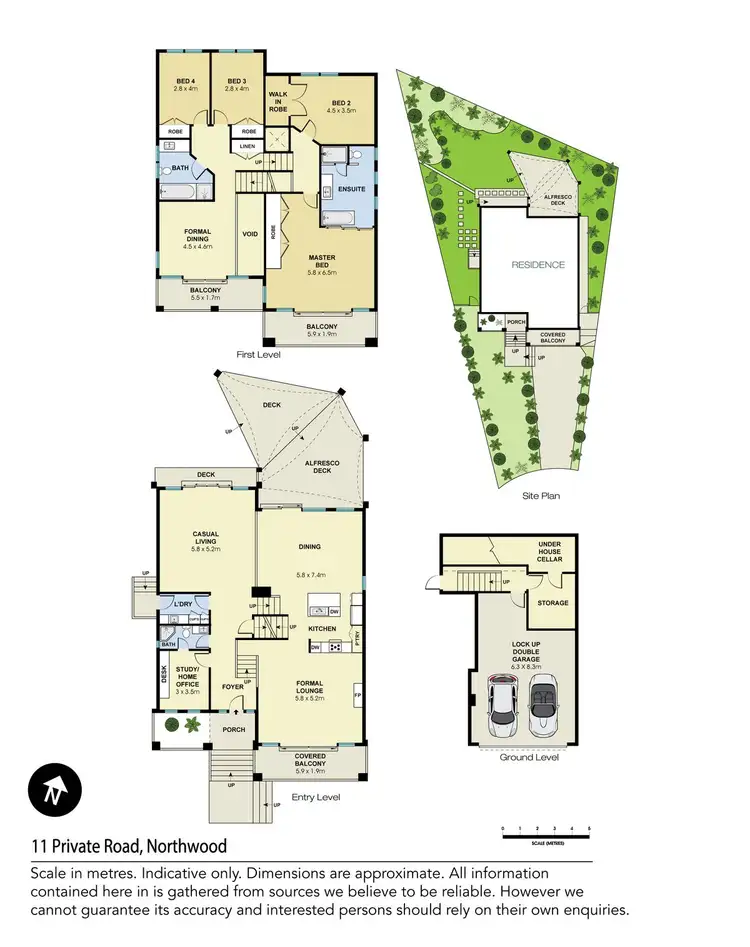 Floorplan of Homely house listing, 11 Private Road, Northwood NSW 2066