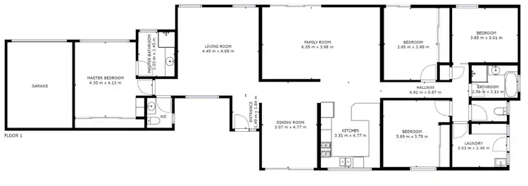 Floorplan of Homely house listing, 2 Montrose Court, Mildura VIC 3500