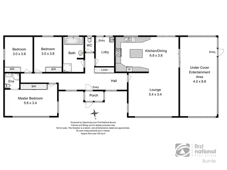 Floorplan of Homely house listing, 870 Ridgley Highway, Ridgley TAS 7321