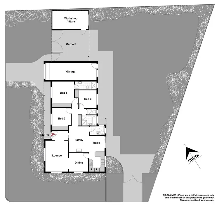 Floorplan of Homely house listing, 16 Aronson Crescent, Gilmore ACT 2905