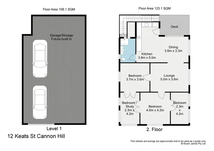 Floorplan of Homely house listing, 12 Keats Street, Cannon Hill QLD 4170