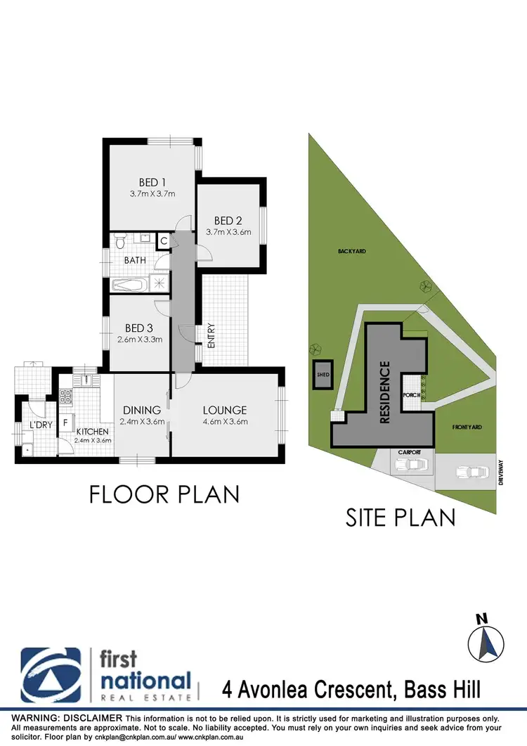 Floorplan of Homely house listing, 4 Avonlea Crescent, Bass Hill NSW 2197