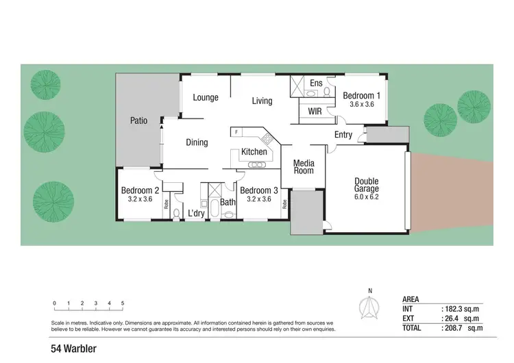 Floorplan of Homely house listing, 54 Warbler Crescent, Douglas QLD 4814