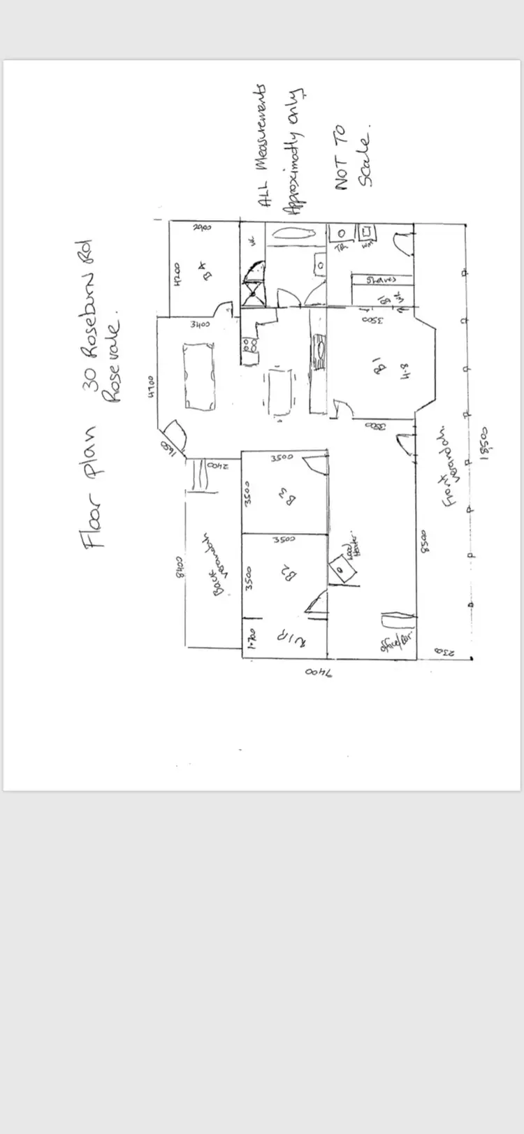 Floorplan of Homely house listing, 30 Roseburn Road, Rosevale TAS 7292