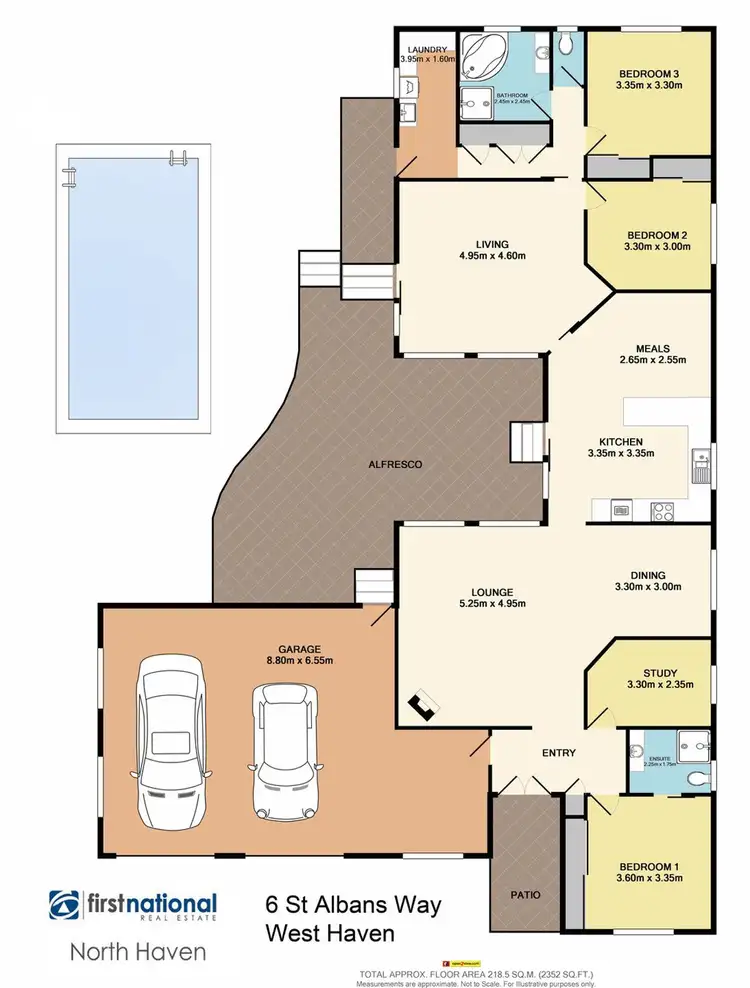 Floorplan of Homely house listing, 6 St Albans Way, West Haven NSW 2443