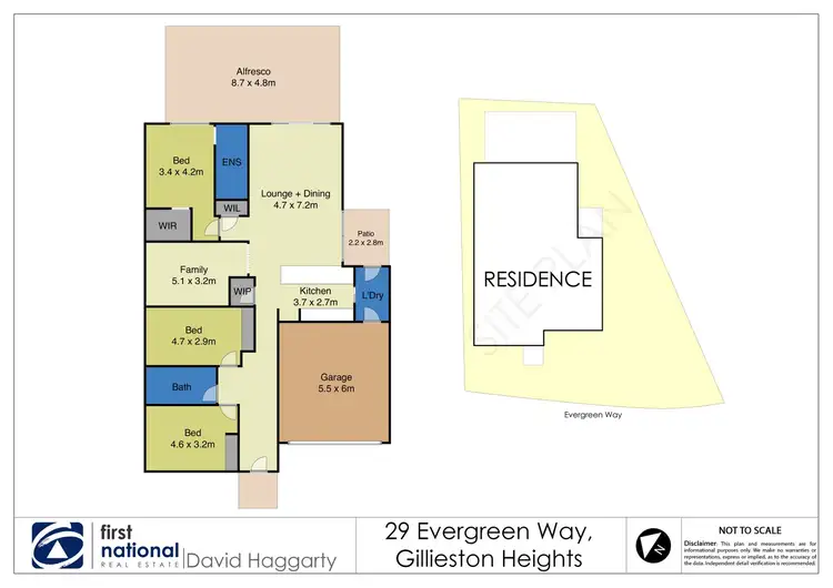 Floorplan of Homely house listing, 29 Evergreen Way, Gillieston Heights NSW 2321