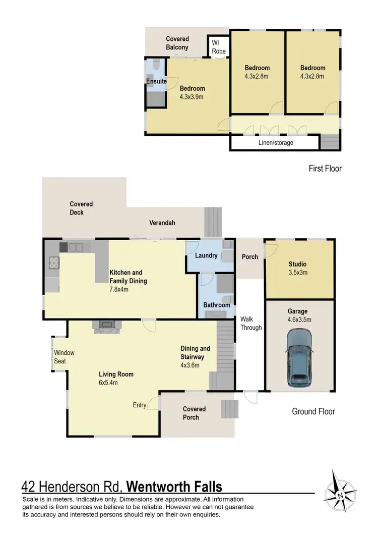 Floorplan of Homely house listing, 42 Henderson Road, Wentworth Falls NSW 2782