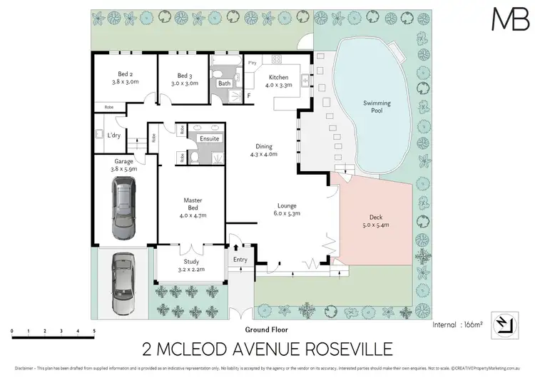 Floorplan of Homely house listing, 2 McLeod Avenue, Roseville NSW 2069