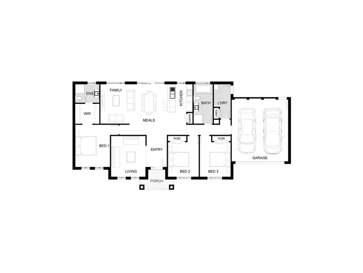 Floorplan of Homely house listing, 428 Back Porepunkah Road, Bright VIC 3741