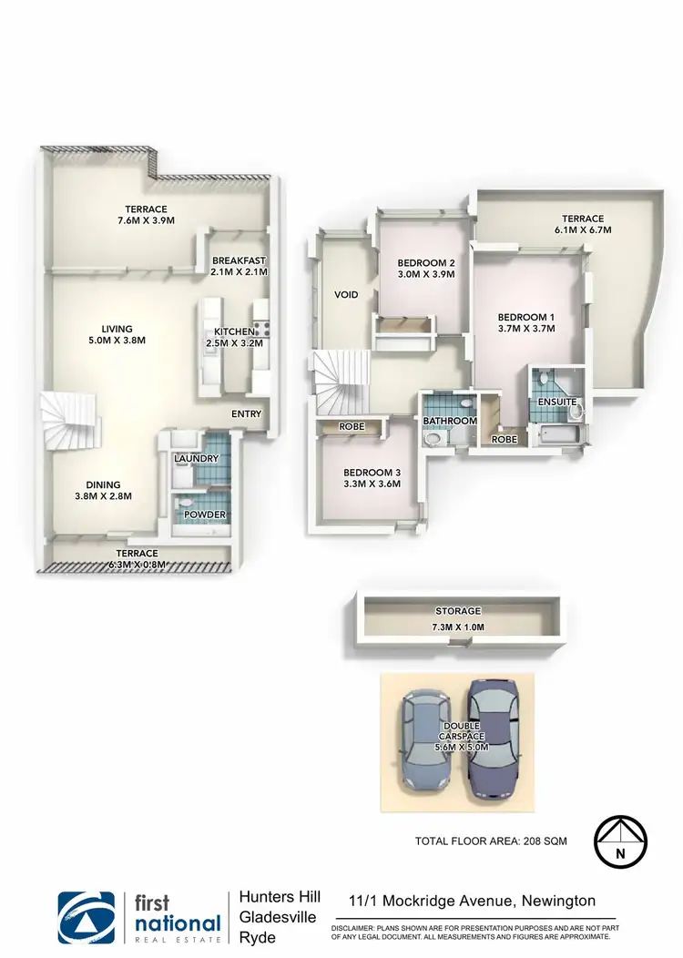 Floorplan of Homely apartment listing, 11/1 Mockridge Avenue, Newington NSW 2127