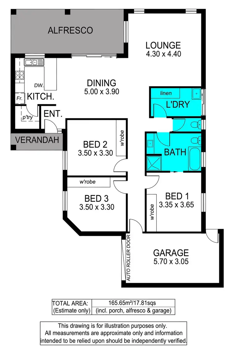 Floorplan of Homely house listing, 2/52 Honeyton Street, Seaton SA 5023