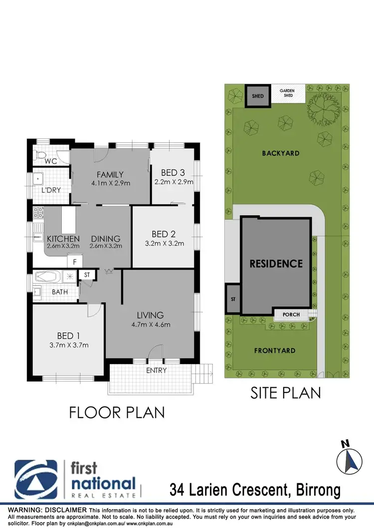 Floorplan of Homely house listing, 34 Larien Crescent, Birrong NSW 2143