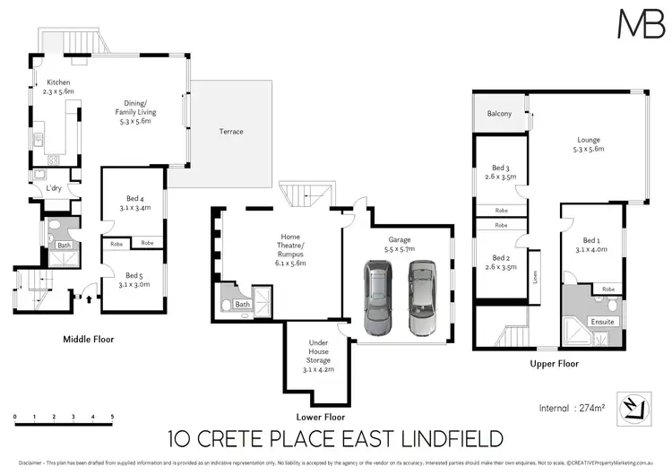 Floorplan of Homely house listing, 10 Crete Place, East Lindfield NSW 2070