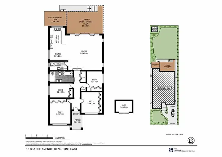 Floorplan of Homely house listing, 13 Beattie Avenue, Denistone East NSW 2112