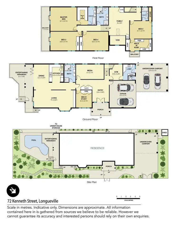 Floorplan of Homely house listing, 72 Kenneth Street, Longueville NSW 2066