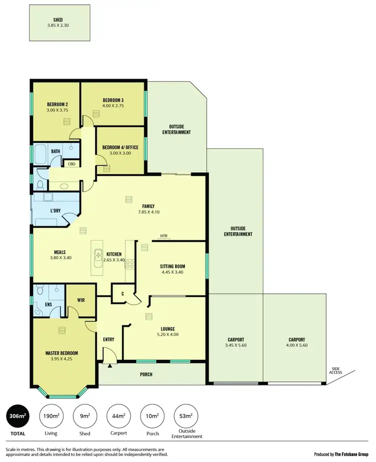 Floorplan of Homely house listing, 4 Walter Court, Old Reynella SA 5161