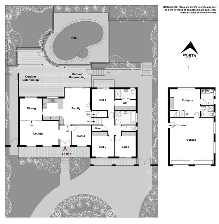 Floorplan of Homely house listing, 37 Bertram Street, Fadden ACT 2904