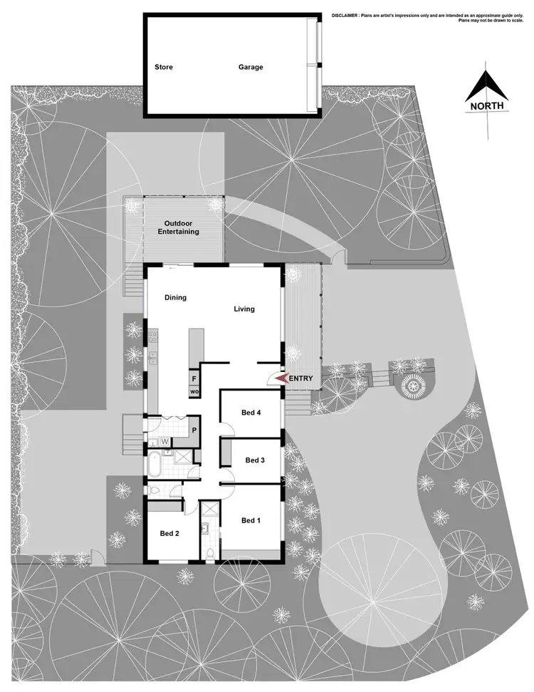 Floorplan of Homely house listing, 11 McAlpine Place, Farrer ACT 2607