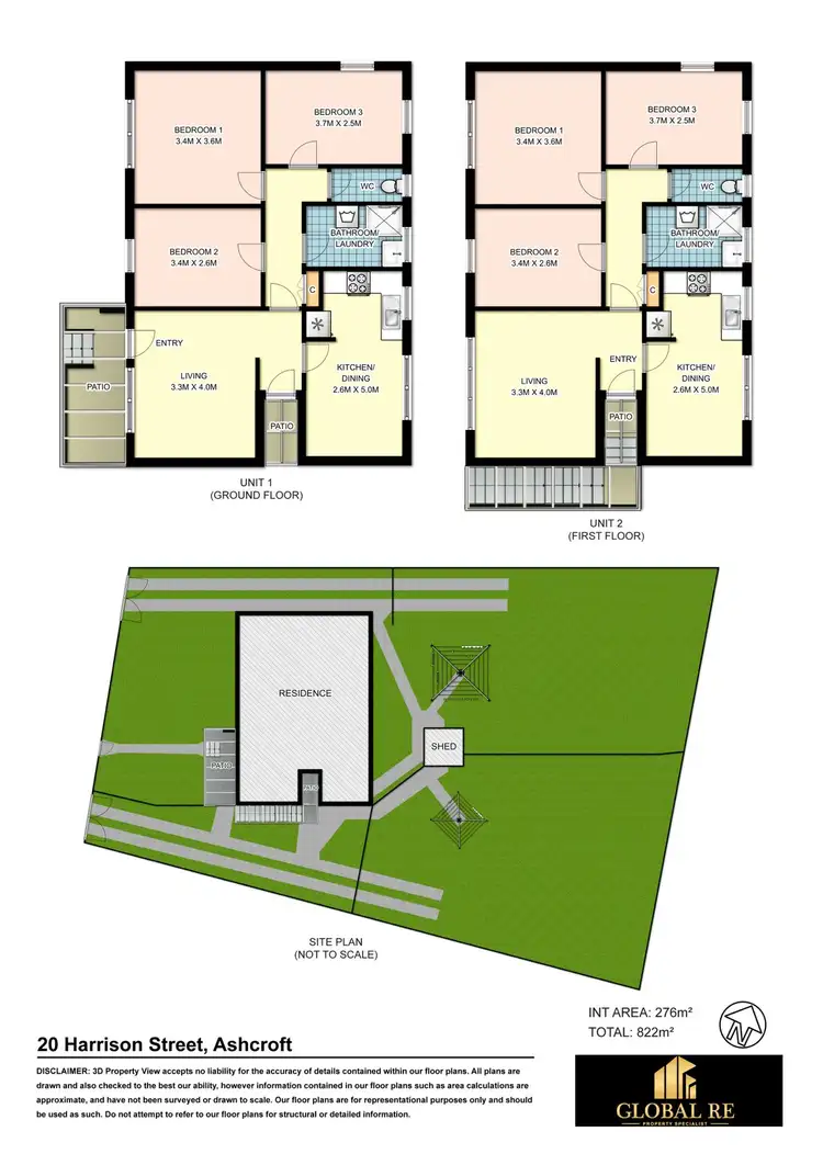 Floorplan of Homely house listing, 20 Harrison Street, Ashcroft NSW 2168