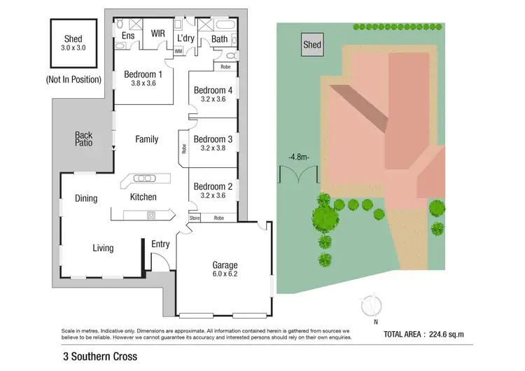 Floorplan of Homely house listing, 3 Southern Cross Circuit, Douglas QLD 4814