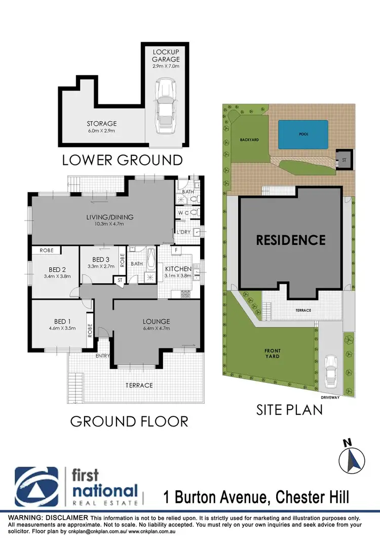 Floorplan of Homely house listing, 1 Burton Avenue, Chester Hill NSW 2162
