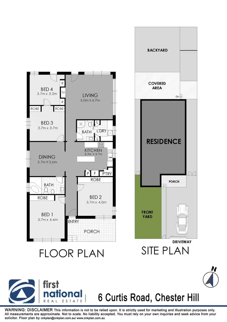 Floorplan of Homely house listing, 6 Curtis Road, Chester Hill NSW 2162