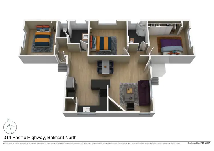 Floorplan of Homely house listing, 314 Pacific Highway, Belmont North NSW 2280