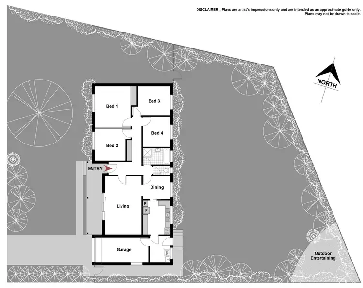 Floorplan of Homely house listing, 58 Dwyer Street, Cook ACT 2614