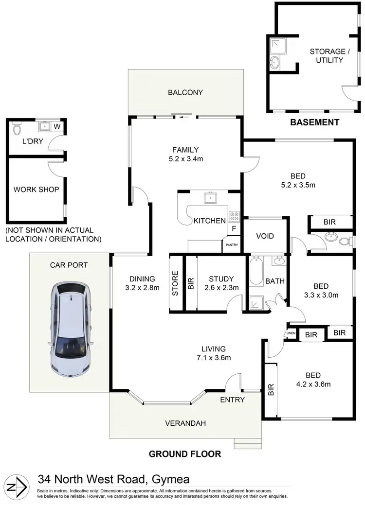 Floorplan of Homely house listing, 34 North West Arm Road, Gymea NSW 2227