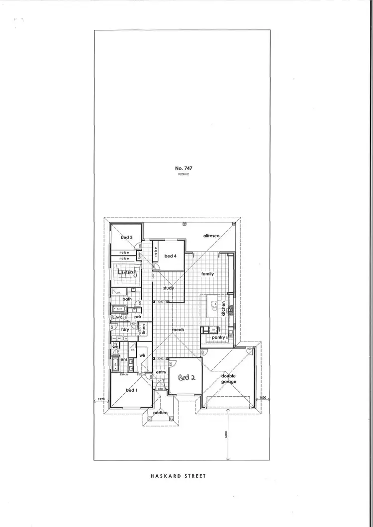 Floorplan of Homely house listing, 747 Haskard Street, Broken Hill NSW 2880